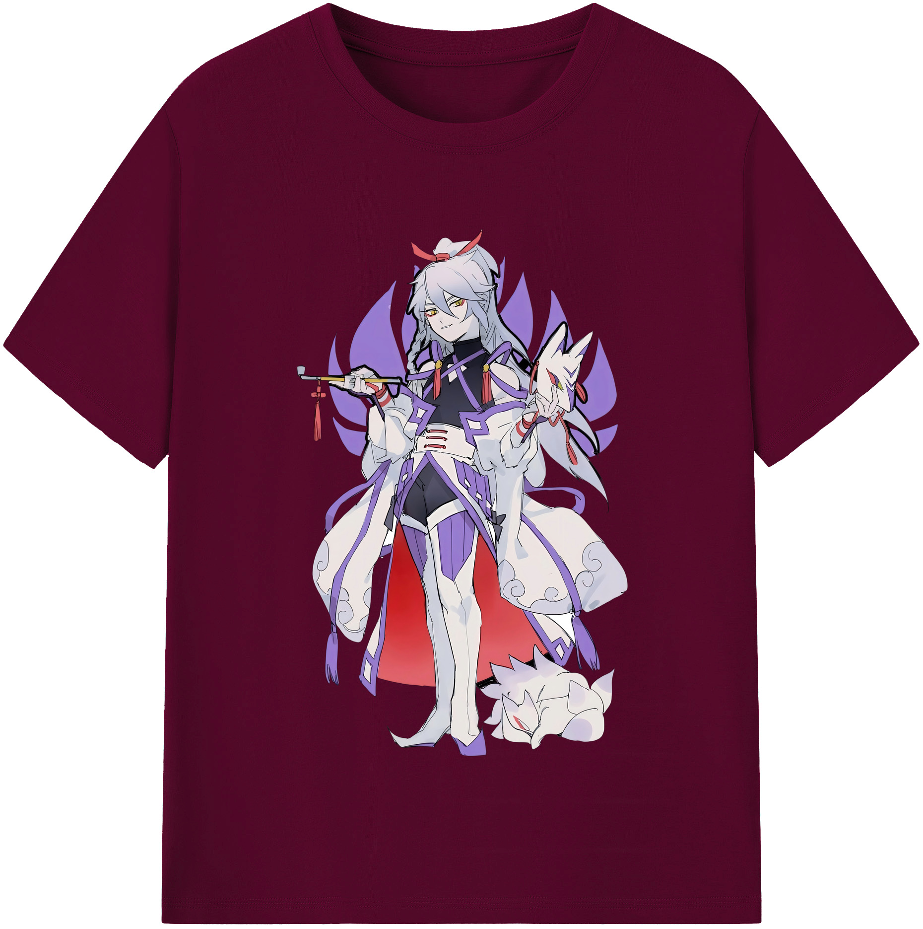 （画像用） 妖怪ウォッチ Yo-kai Watch レディースカジュアルプリントTシャツ（綿100％）